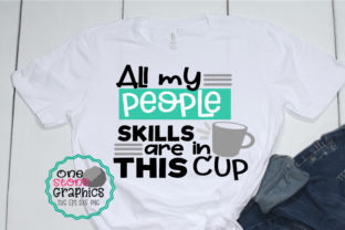 Coffee Humor Embroidery Design