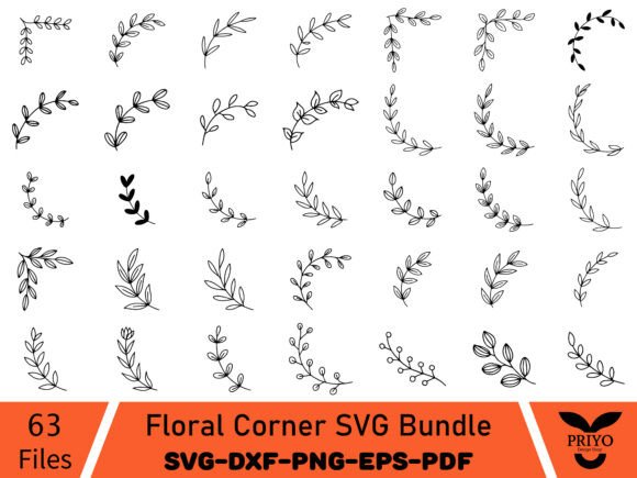 Floral Corner SVG Bundle Review