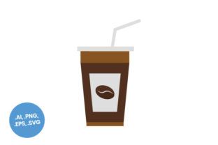 Ice Coffee Cup Flat Icon Review