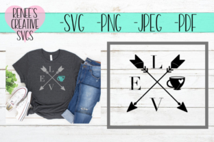 Love Arrows with Coffee Cup Coffee SVG