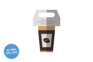 Take Away Coffee Cup Flat Icon